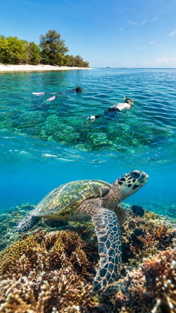 Snorkeling and islands Hopping to Five Secret Gilis