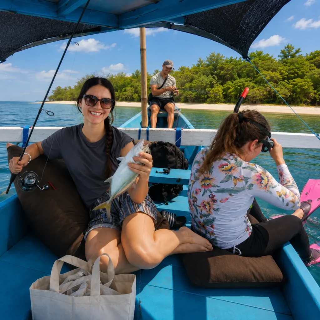 Secret Gilis Island Fishing & Snorkeling